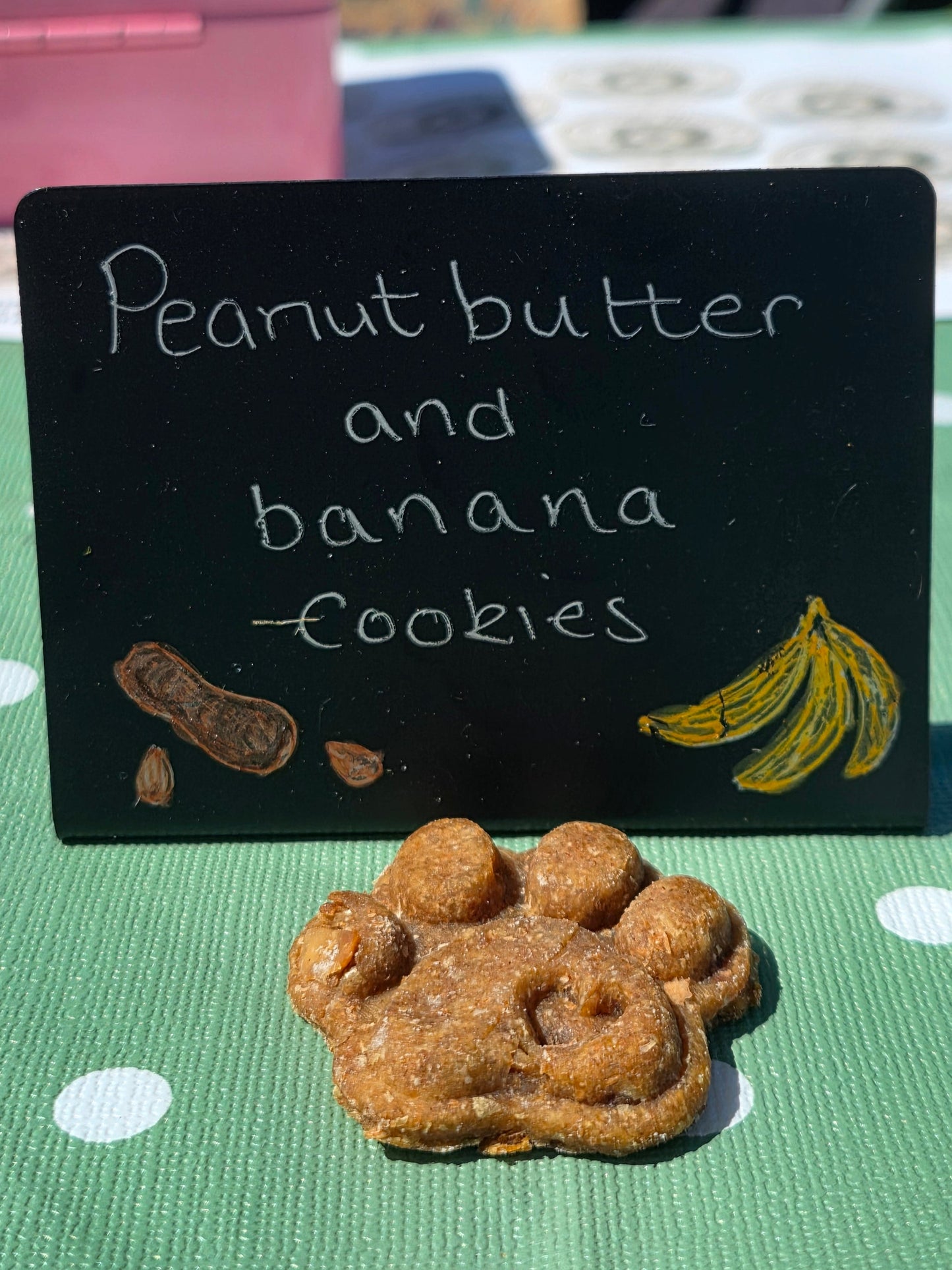 Peanut Butter and Banana Cookies